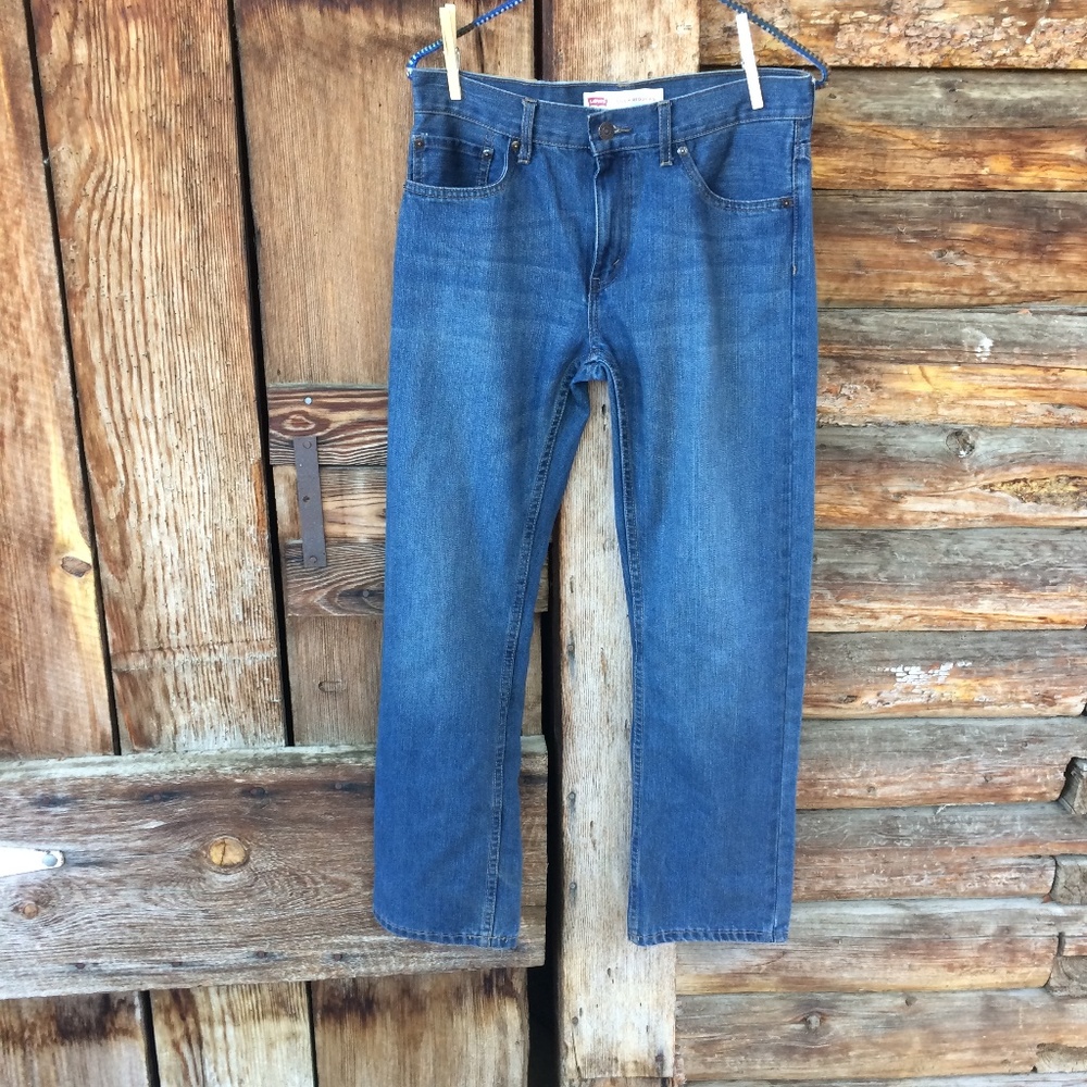 Levi Dark Wash 505 W29 x L29